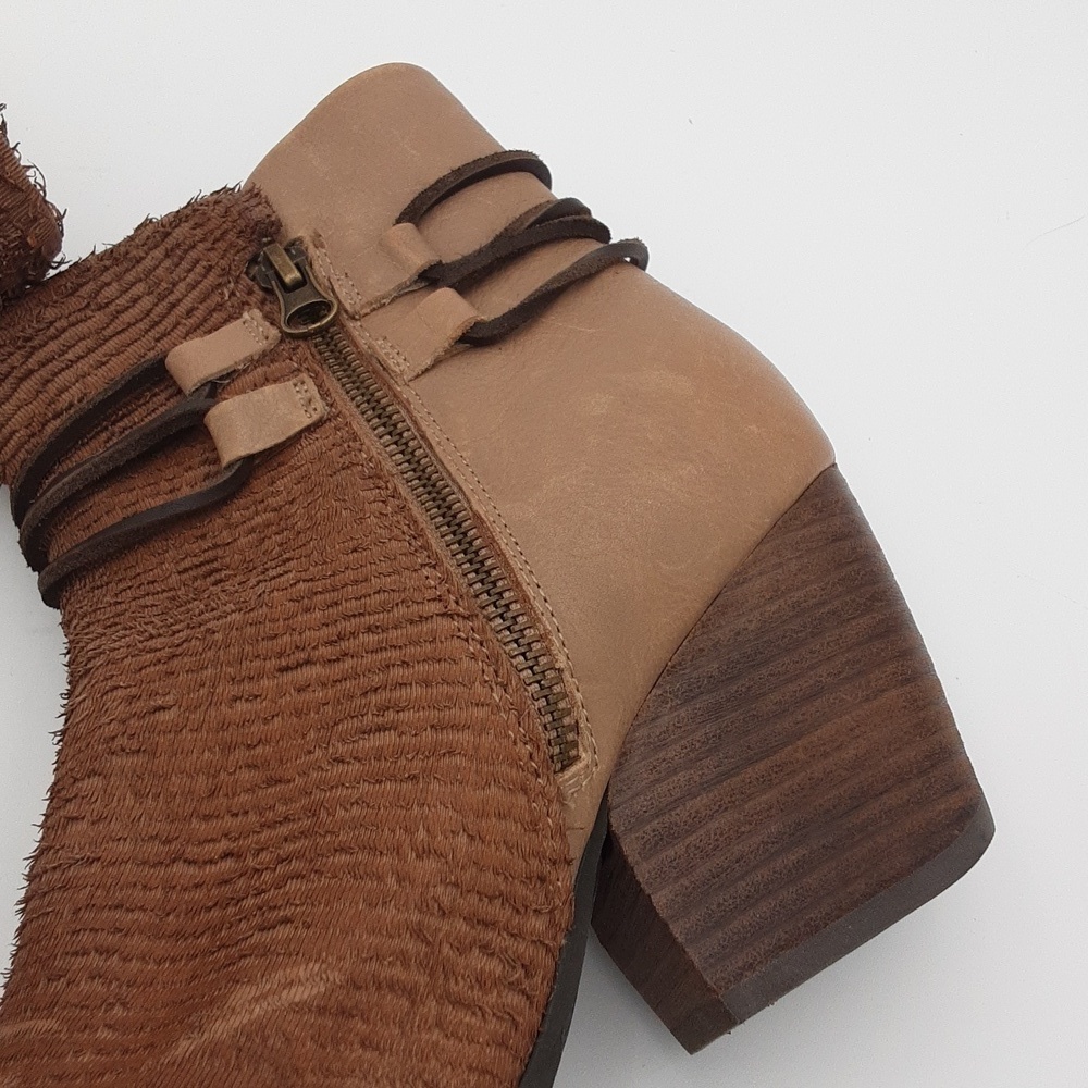 OTBT Women's Vagabond Open Toe
Booties Brown Ankle chunky Y2K festival women 8.5 - Picture 11 of 15